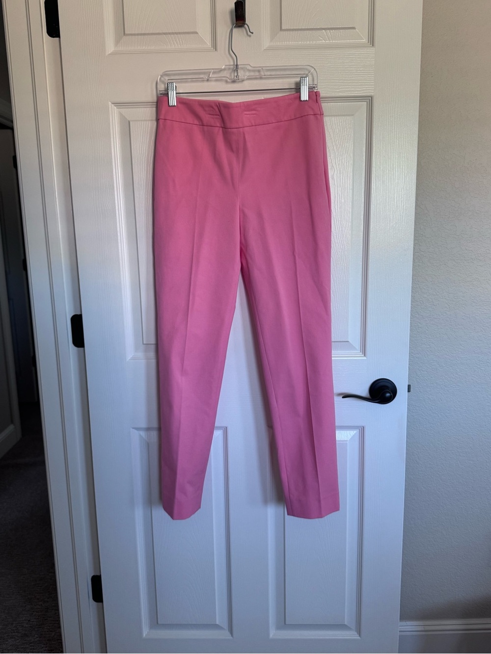 Talbots Pink Slim Straight Ankle Pants